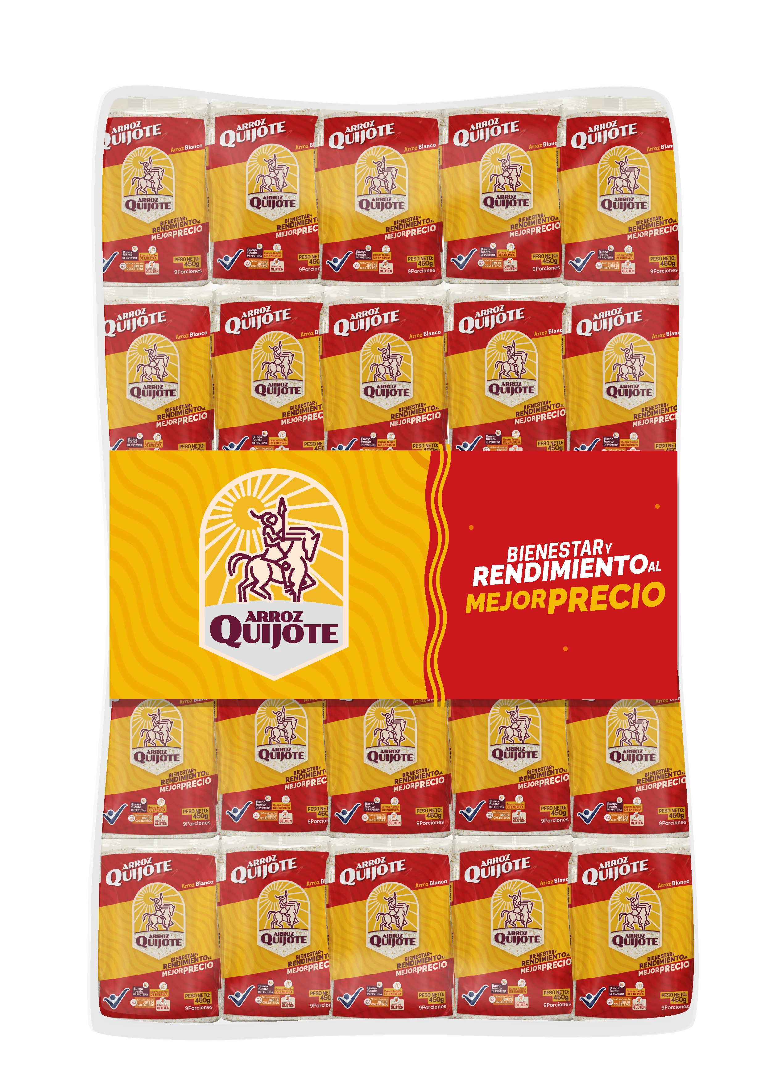 Arroz Quijote 450Gx25U