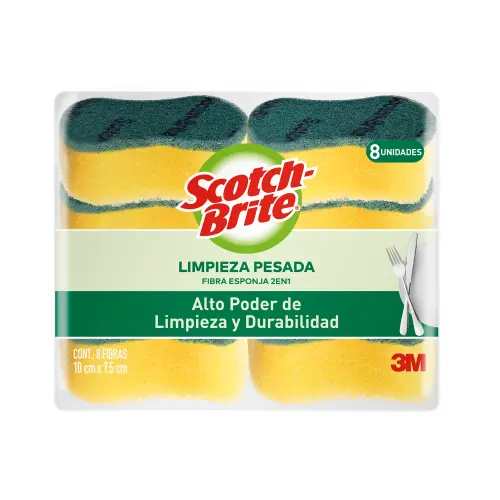 ESPONJA SCOTCH BRITE COCINA 8U