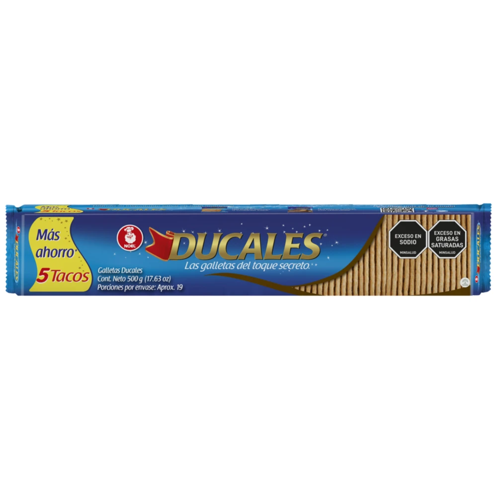 GALLETA DUCALES TACO 500GX5U
