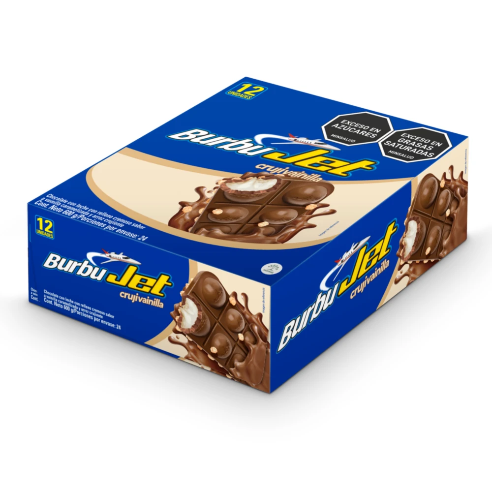 CHOCOLATINA BURBUJET CRUJIVAINILLA 50G