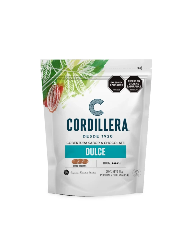 COBERTURA CORDILLERA SUCEDANEA DULCE SABOR A CHOCOLATE 1000G