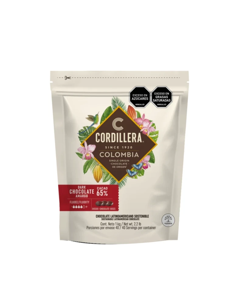 Cobertura Cordillera 65% Cacao 1 kg