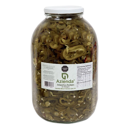 JALAPEÑO AZIENDA RODAJAS 4KG