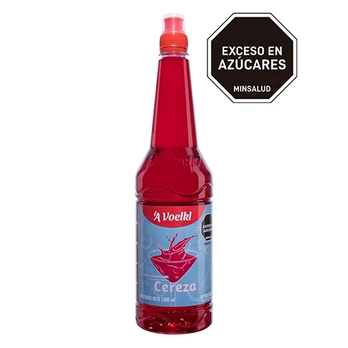 Jarabe A Voelk Concentrado De Cereza 1000 ml