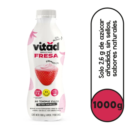 BEBIDA LACTEA VITAD FRESA 1000G