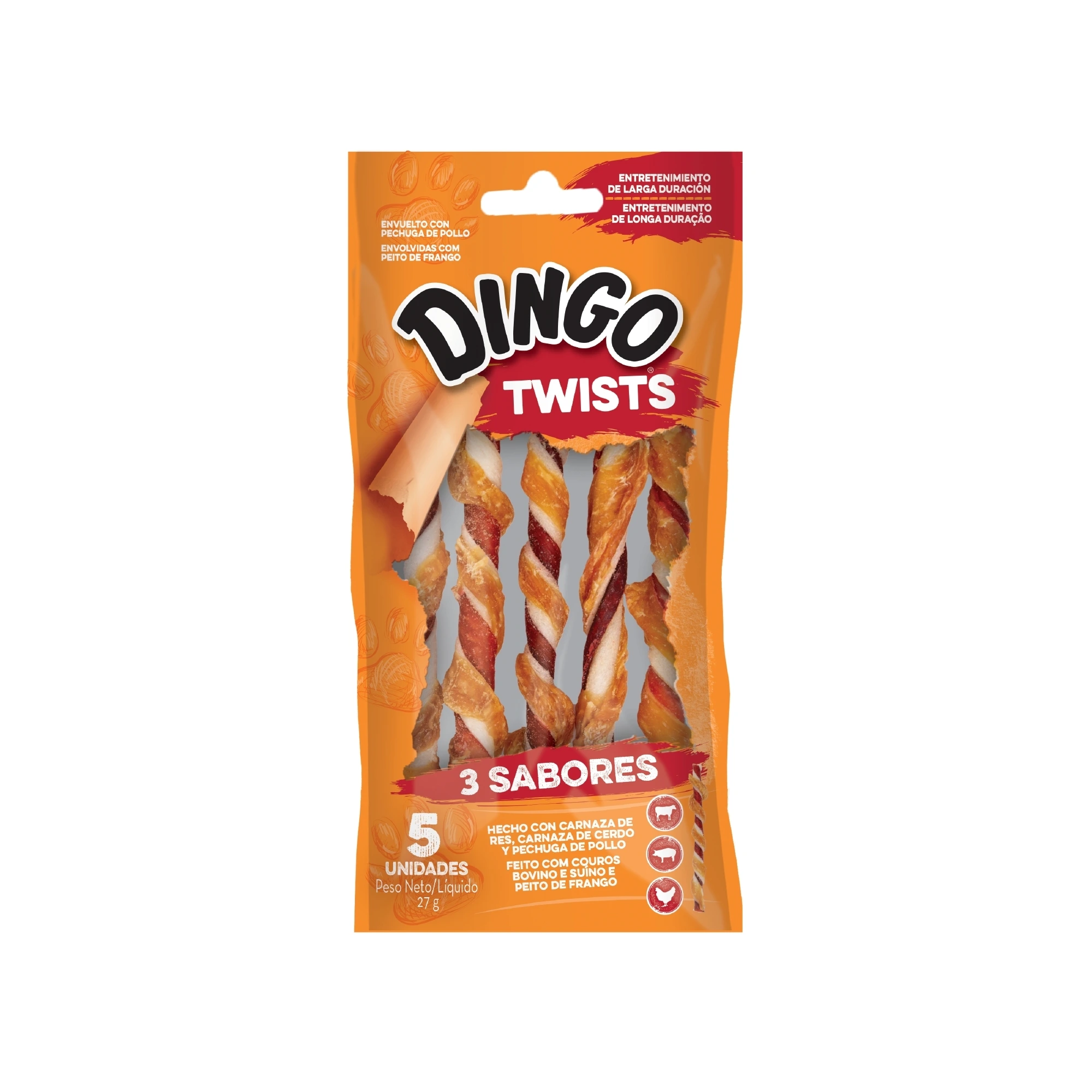 Dingo Twists Surtido 27Gx5U