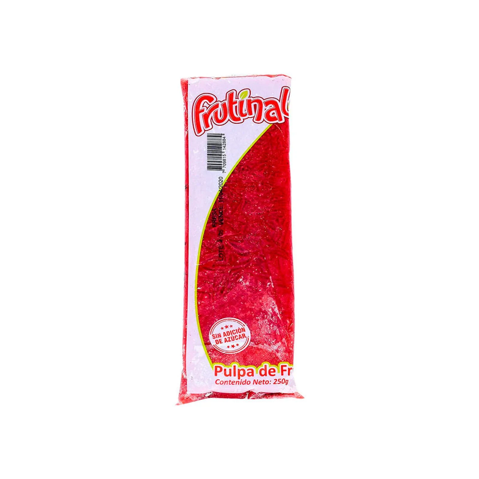 PULPA FRUTINAL DE FRESA 250G