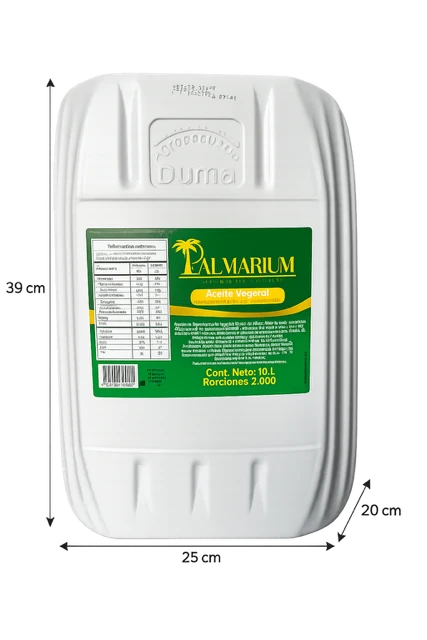 Aceite Palmarium Vegetal Bidon 10 l