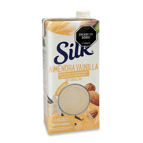Leche De Almendra Silk Vainilla Sin Endulsante 946 ml