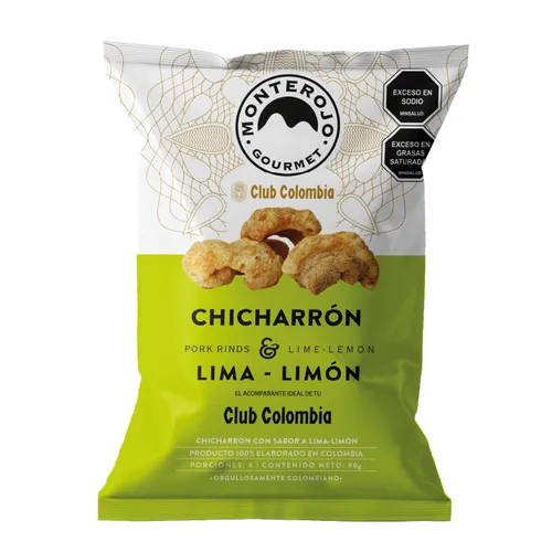 CHICARRON MONTEROJO LIMA LIMON 90G