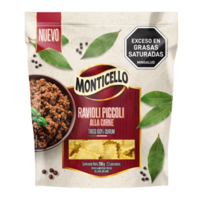 RAVIOLLI MONTICELLO ALLA CARNE 250G