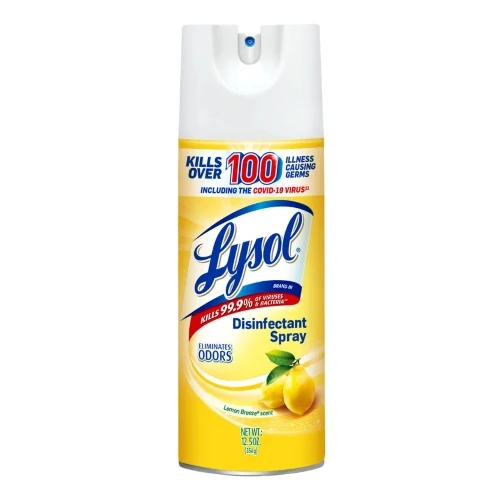 Spray Desinfectante Lysol Lemon Breeze 12.5Oz