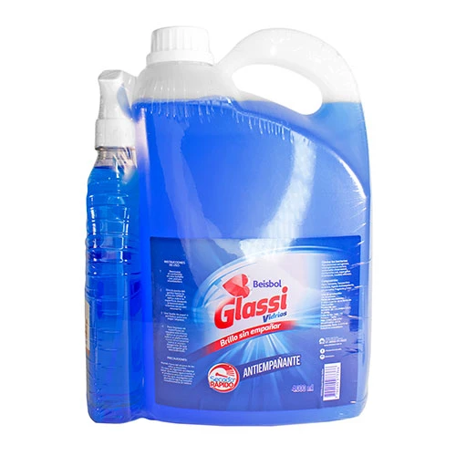 LIMPIA VIDRIOS GLASSI 4000ML+PISTOLA 500ML