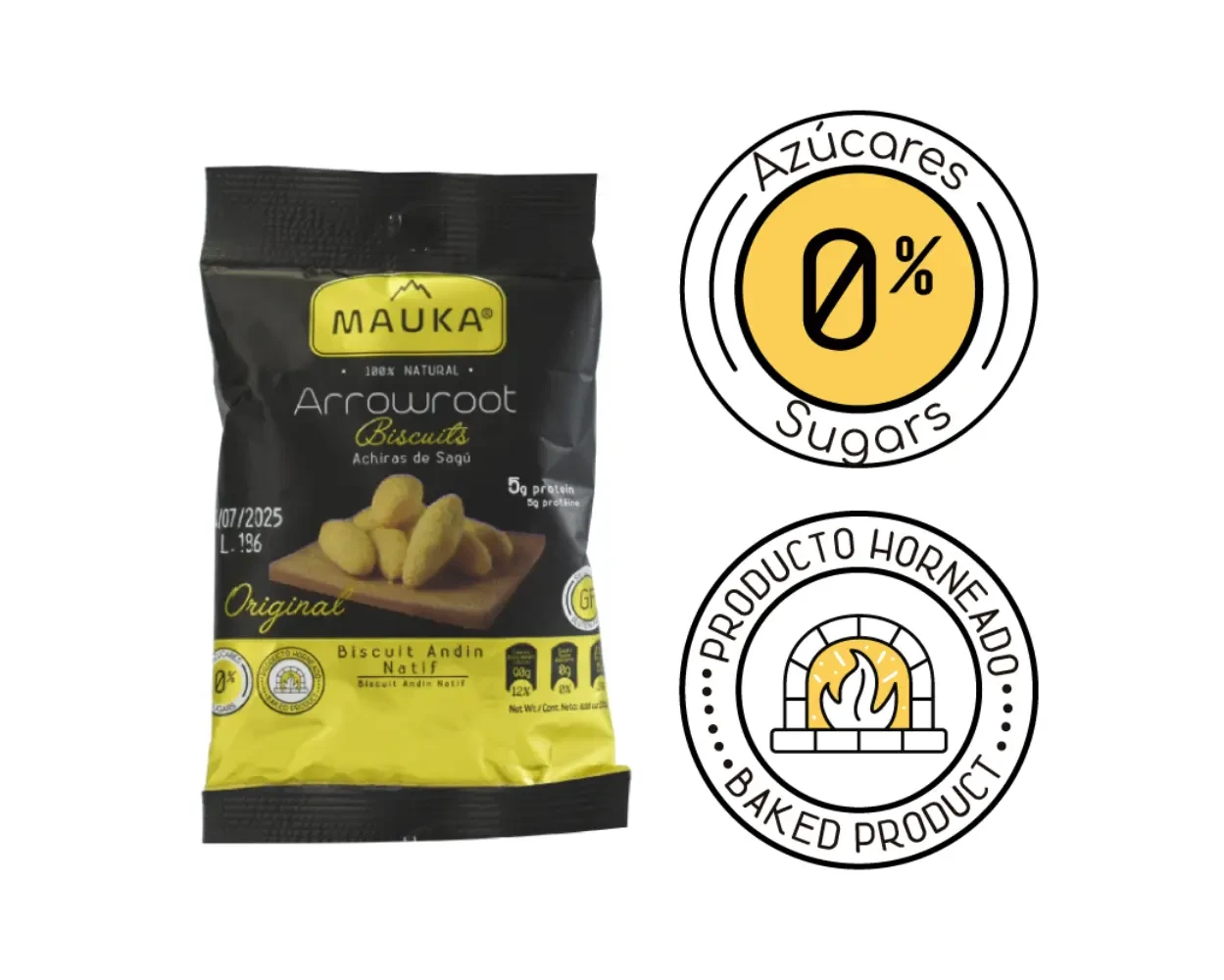 Achiras Mauka Original Sin Gluten 150Gen6U