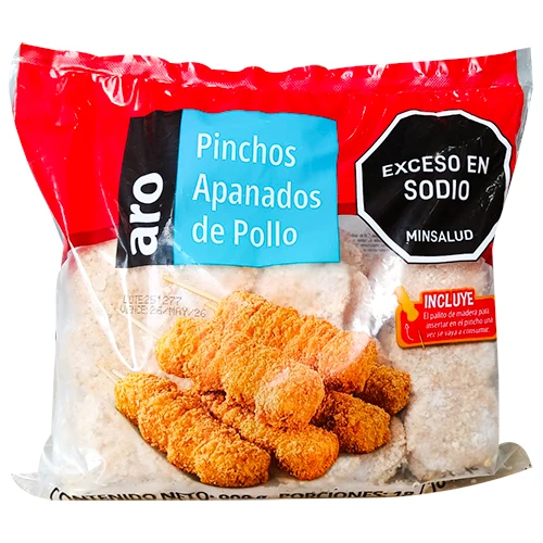Pinchos Aro De Pollo Apanados 900 g