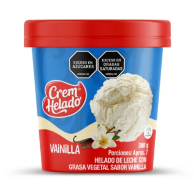 HELADO CREM HELADO VASO VAINILLA TRADICIONAL 300G