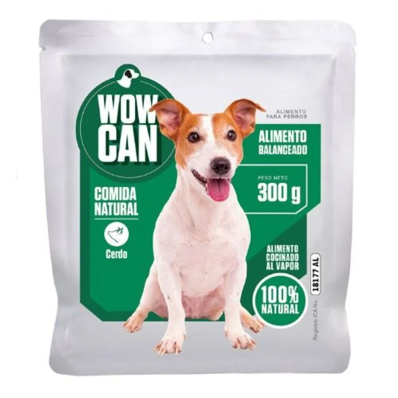Alimento Humedo Wow Can Perros Cerdo 300 g