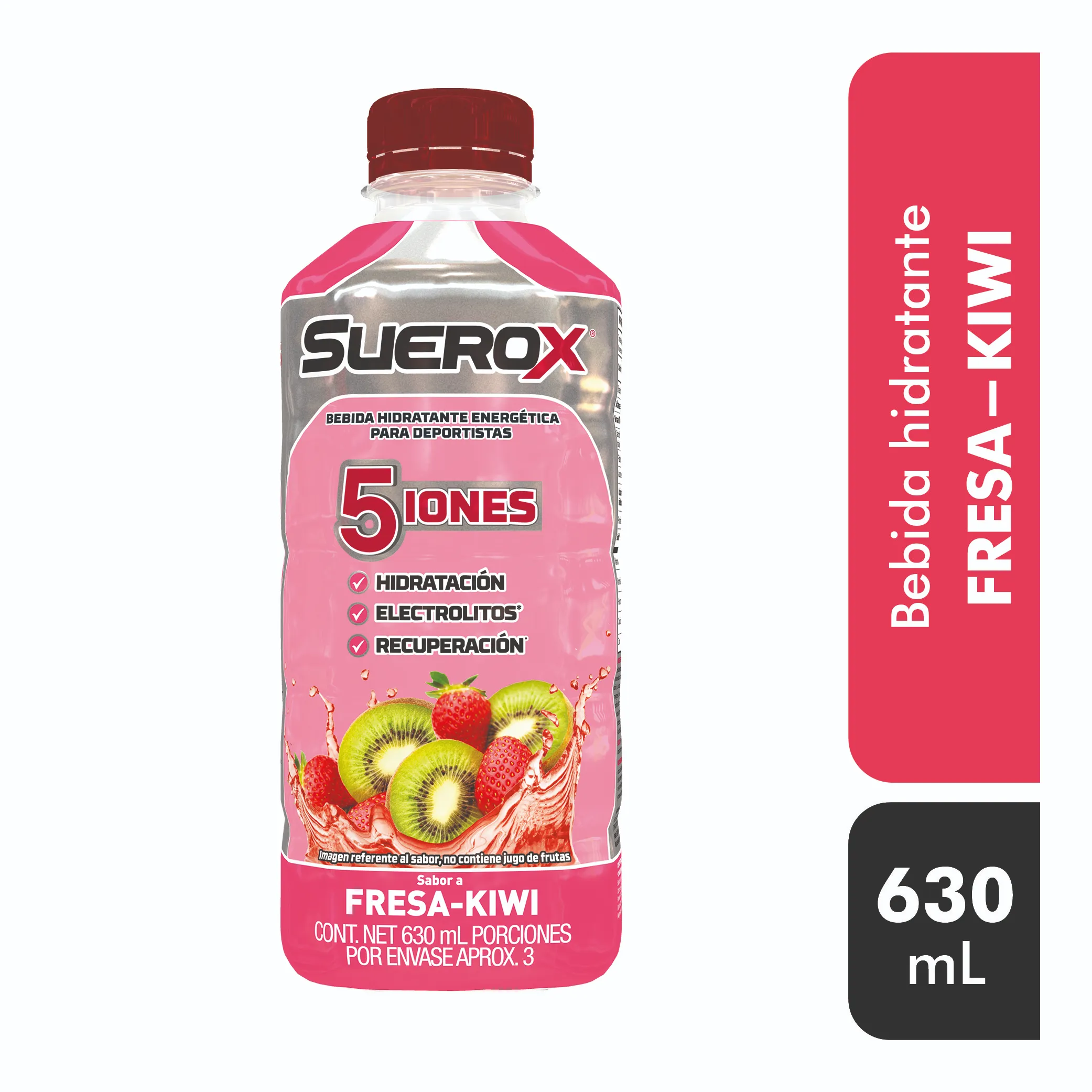 Bebida Hidratante Suerox Fresa Kiwi 630 ml