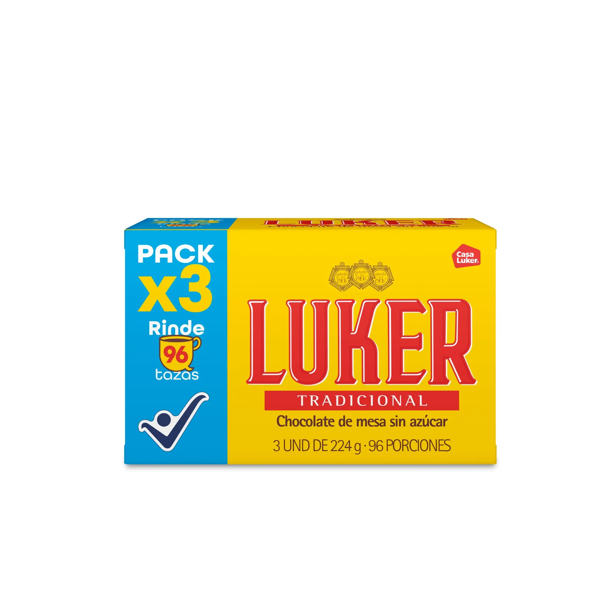 Chocolate Luker Amargo 224Gen3U