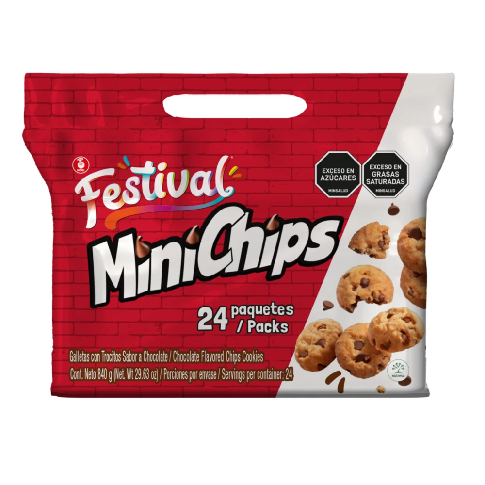 Galleta Festival Minichips 24U