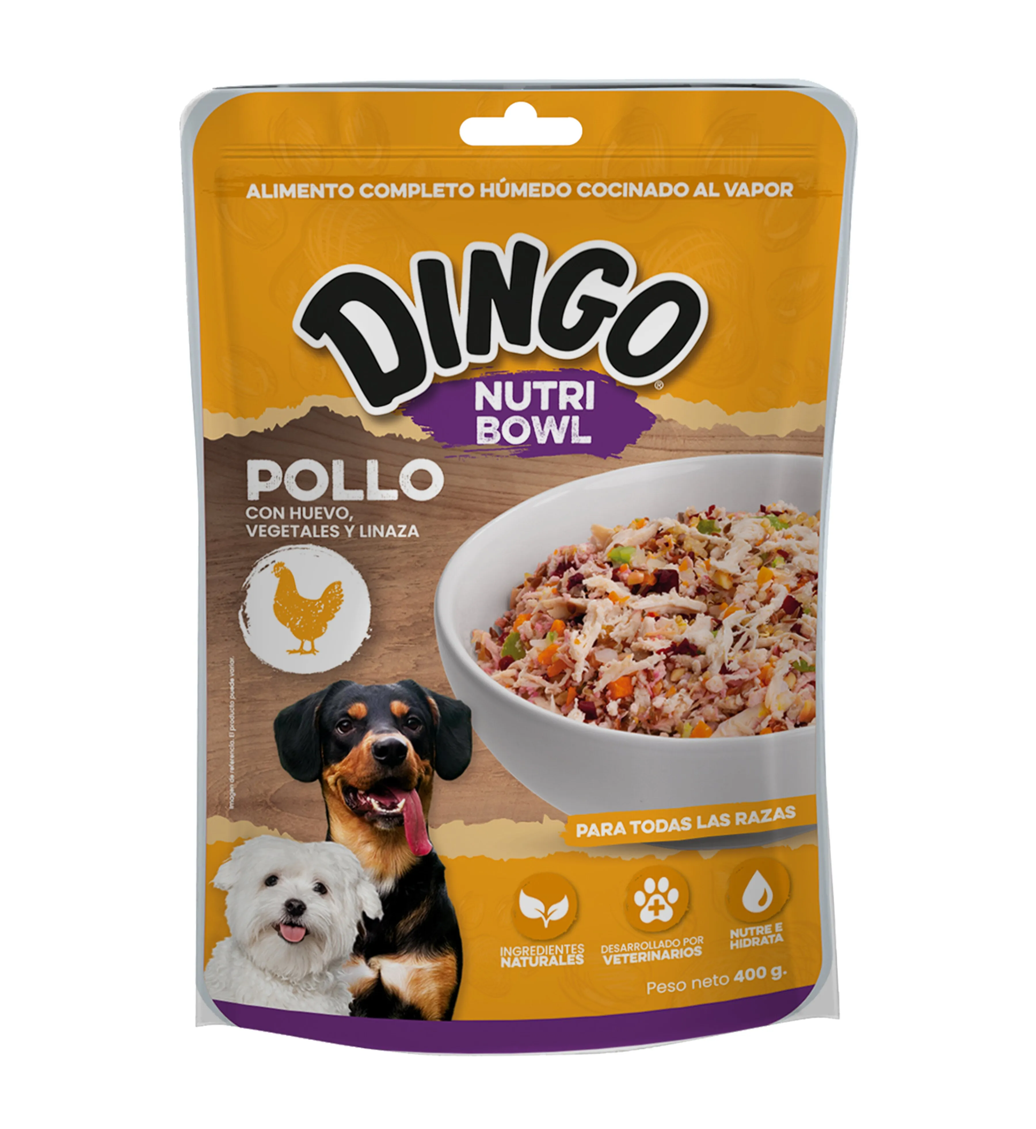 Nutri Bowl Pollo Dingo 400 gr