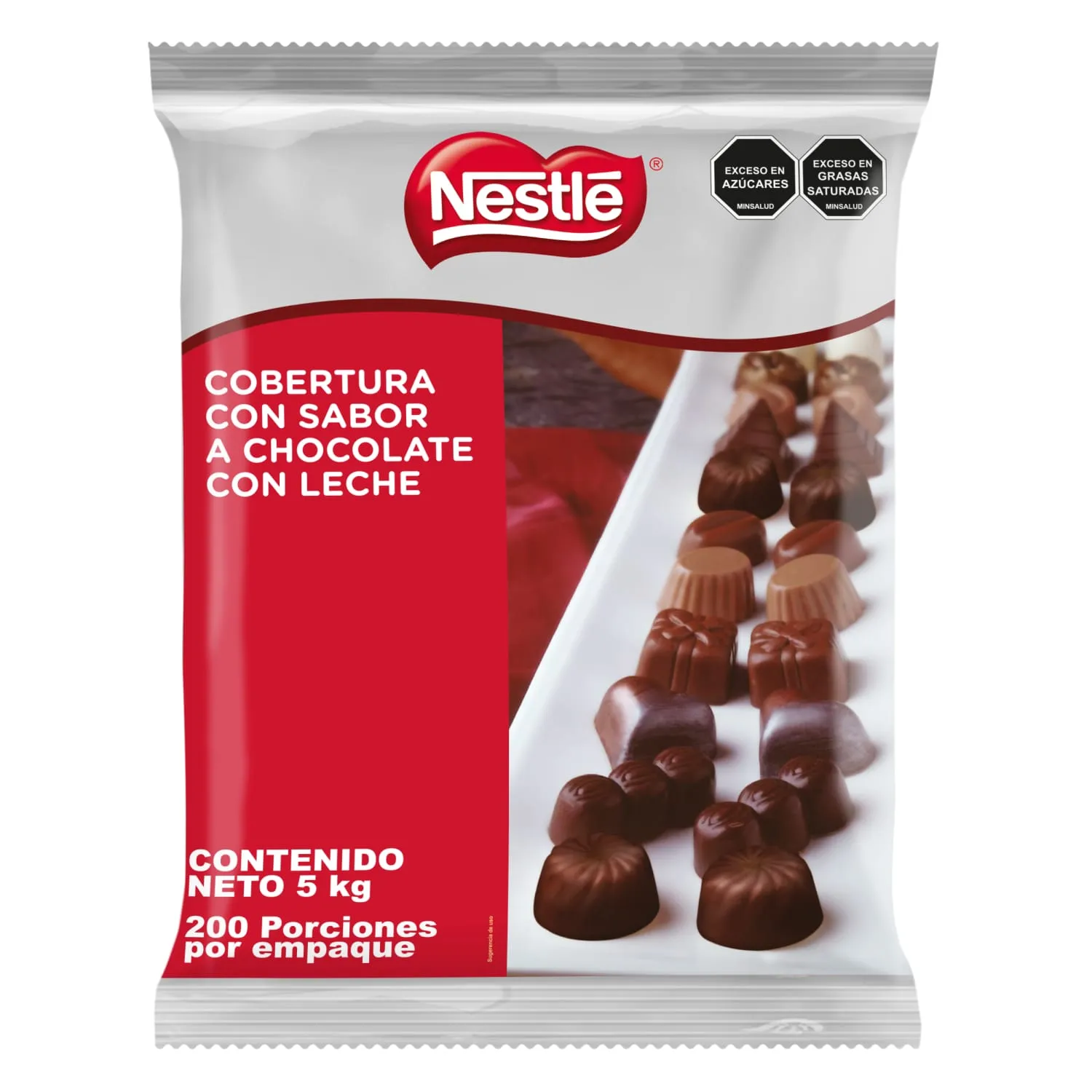 Cobertura Chocolate Nestle Semiamarga 5 kg
