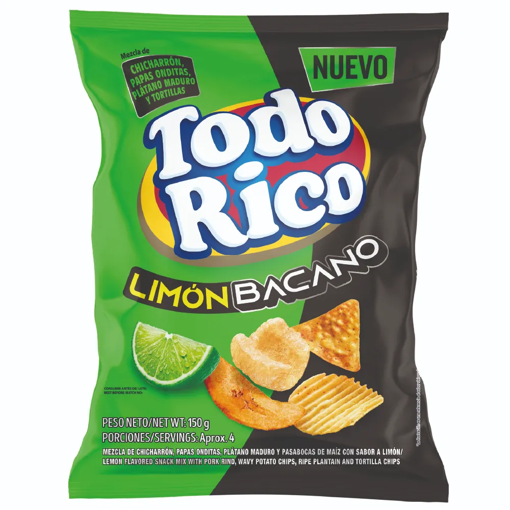 TODO RICO LIMON BACANO 150G