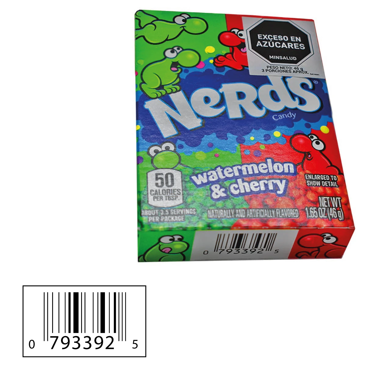 Nerds Candy Sandia Y Cereza X46G