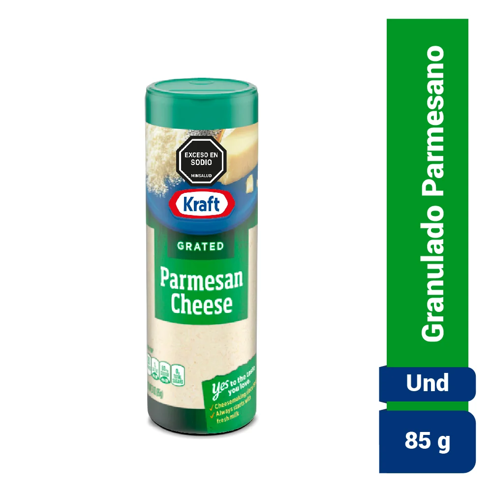 Queso Kraft Parmesano Madurado Graso 85 g
