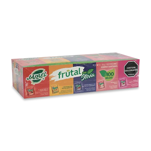 Aromaticas Jaibel Frutal Surtida 100U