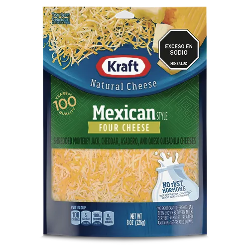 Queso Kraft Mexicano Rallado 226 g