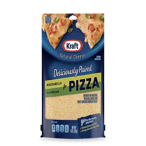 Queso Kraft Mozzarela Y Parmesano Pizza 226 g