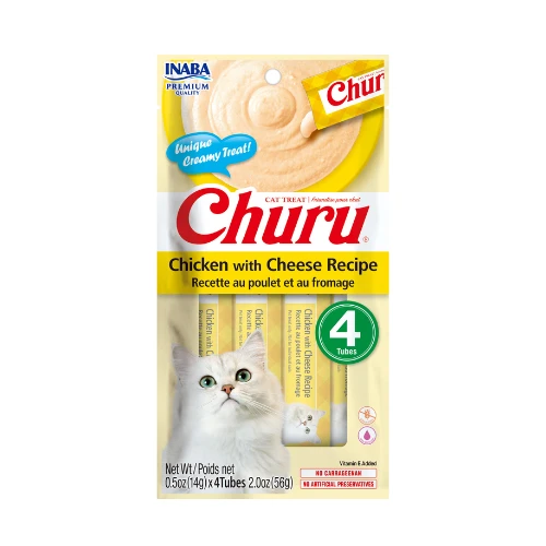 Snack Gatos Churu Chicken With Cheese Recipe 14Gx4U
