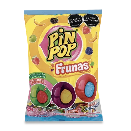 PIN POP FRUNAS SURTIDO 24U