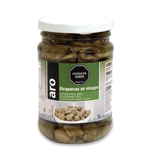 Alcaparras Aro En Vinagre 250 g