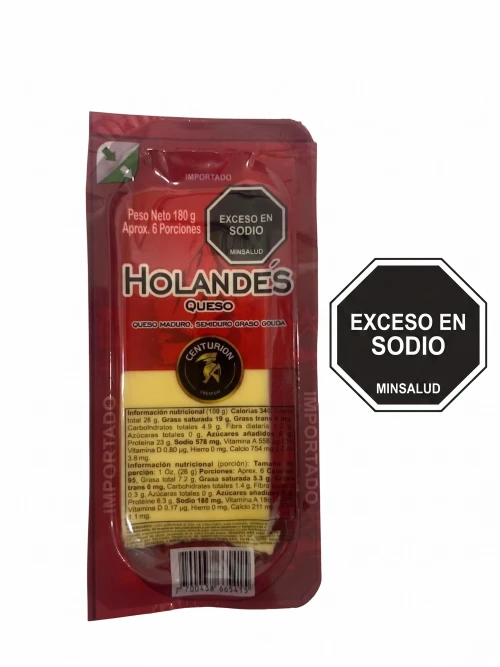 QUESO HOLANDES CENTURION 180G