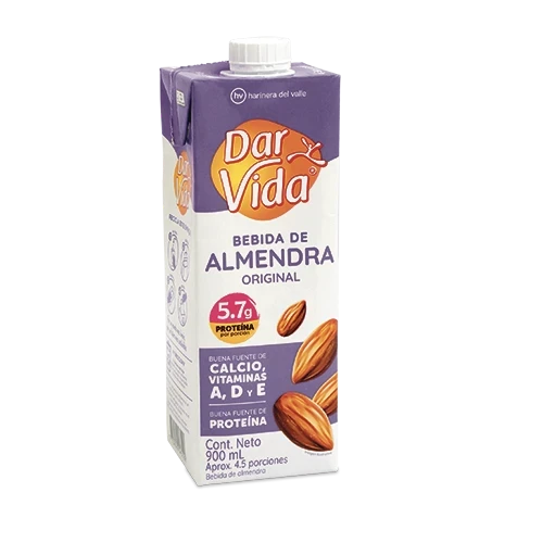 Bebida De Almendra Original Dar Vida 900 ml