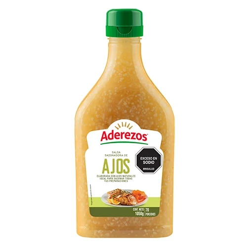 Salsa Sazonadora De Ajo Aderezos Pet 1050 g
