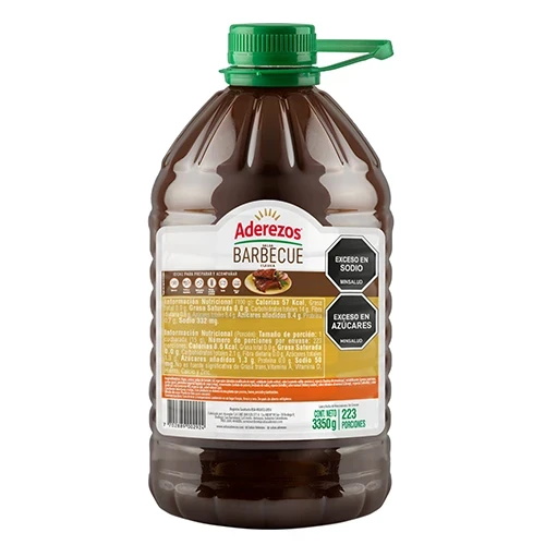 Salsa Bbq Aderezos Pet 3350 g