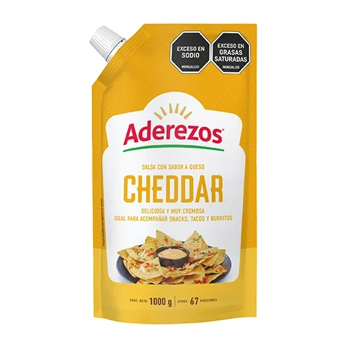 Salsa Cheddar Aderezos 1000 g