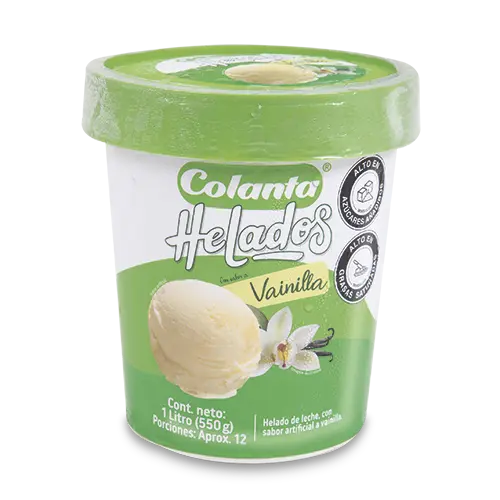 Helado Colanta De Vainilla 1 l