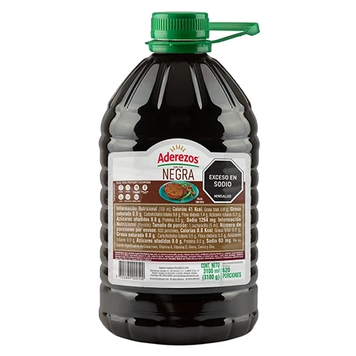 Salsa Negra Aderezos Pet 3100 g