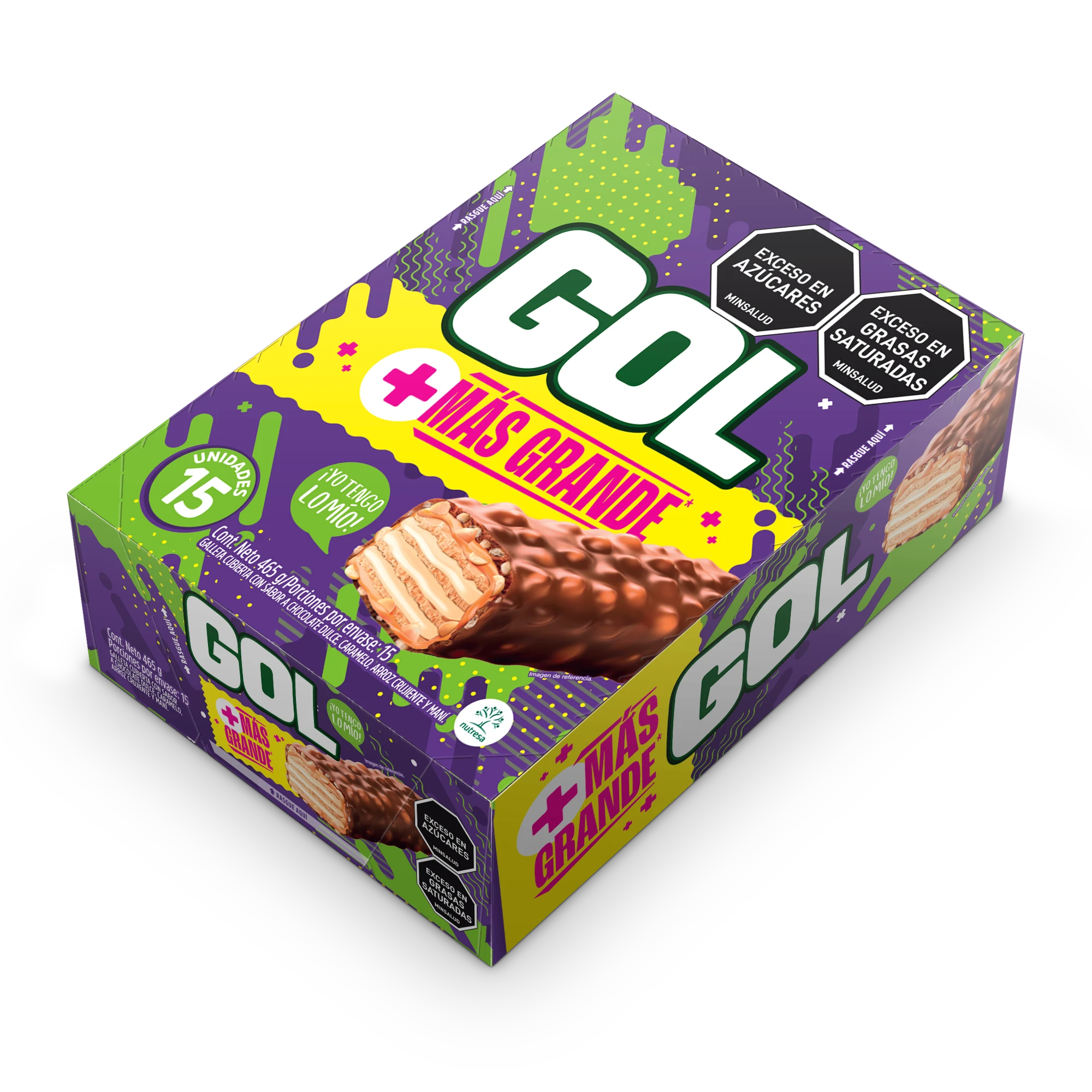 Chocolatina Gol 465Gen15U