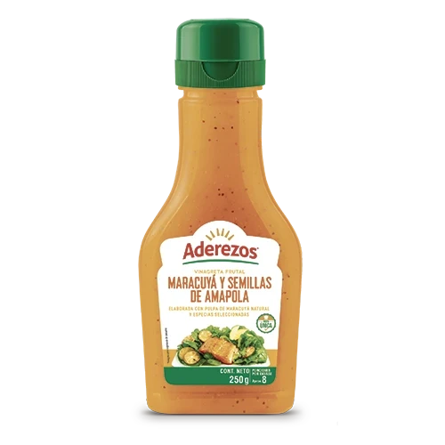 Vinagreta Maracuya Semilla Amapola Pet 265 g