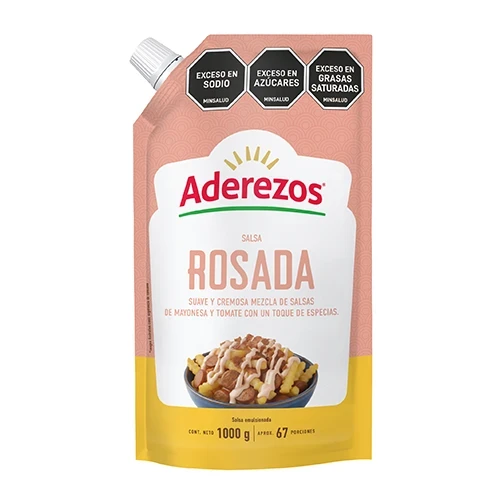 Salsa Rosada Aderezos Bolsa 1000 g
