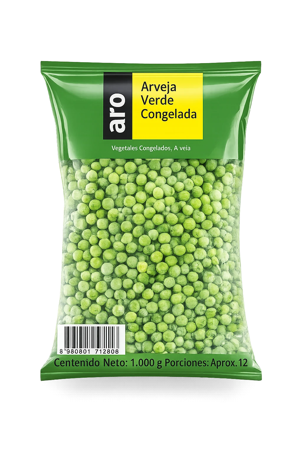 Arveja Verde Congelada Aro 1000 g