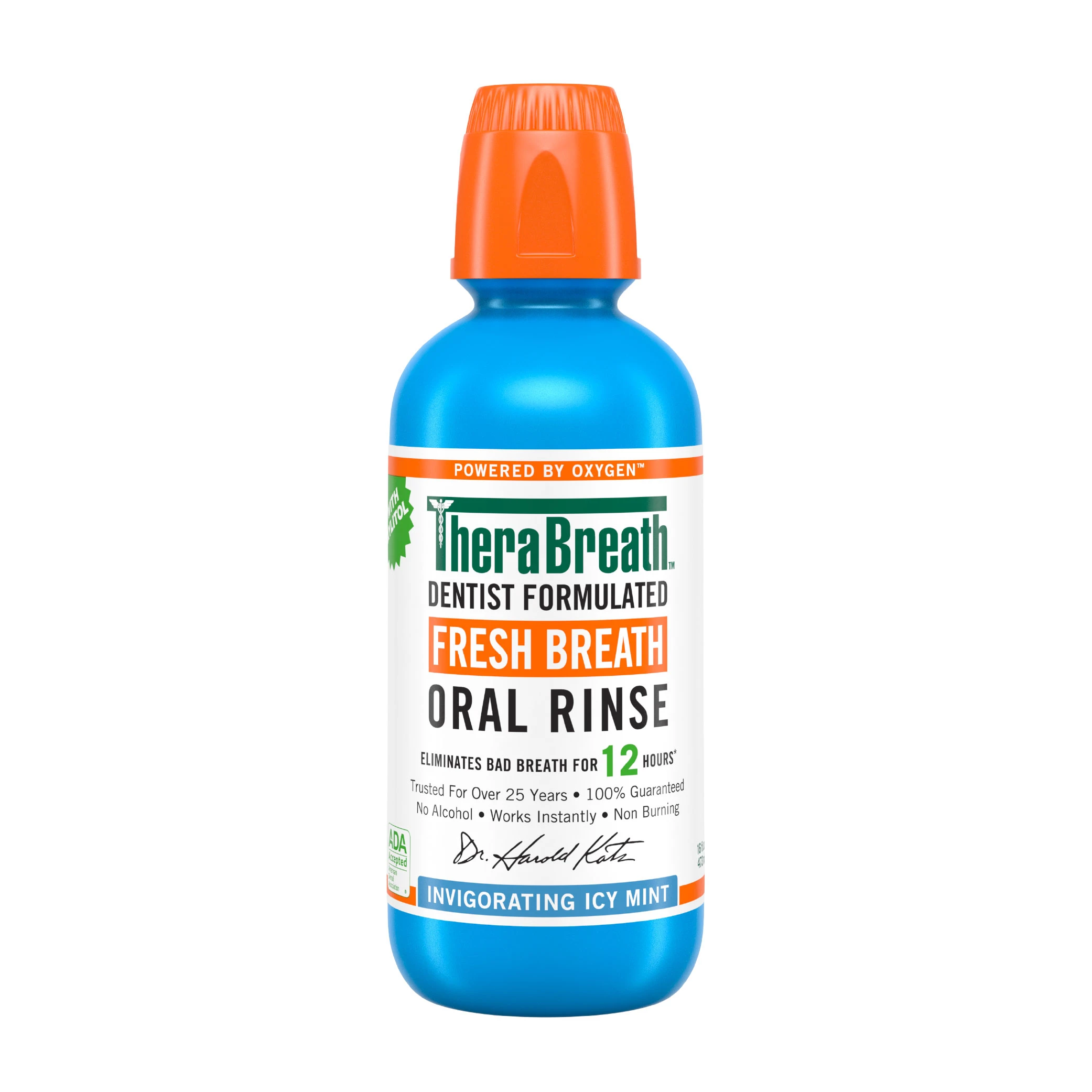 Enjuague Bucal Therabreath Mild Mint 473 ml