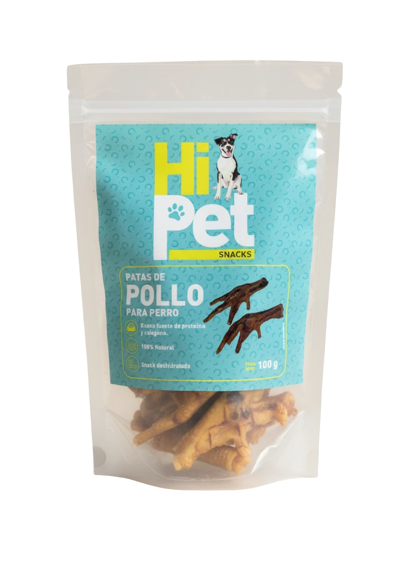 Patas Hi Pet De Pollo 100 g