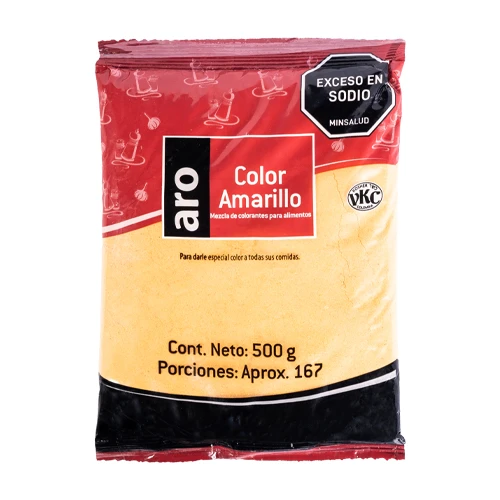 COLOR ARO AMARILLO BOLSA 500G