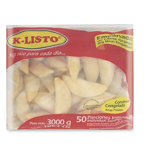 EMPANADA K-LISTO DE CARNE 3000GEN50U